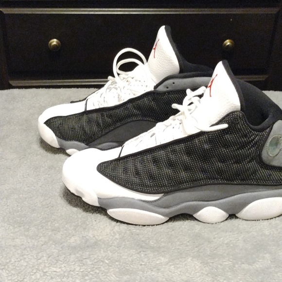 Air Jordan 13 retro, 9 mens, Black/University Red Noir/University Rouge - Picture 4 of 4